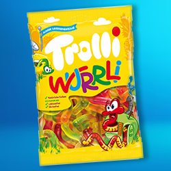 TROLLI WURRLI BAGS 24X100G