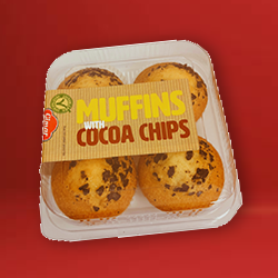GIMAR CHOC CHIP MUFFIN 310G 4PACK