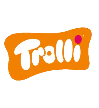 Trolli brand mark — sweets supplied by Primo Foods