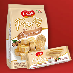 LAGO PARTY 150GR & 250GR CAPPUCCINO
