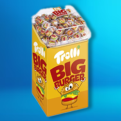 TROLLI BIG BURGER LARGE DISPLAY 180X50G