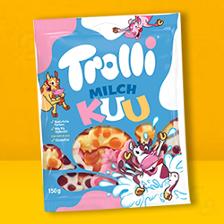 TROLLI MILCH KUU BAGS 18X150G