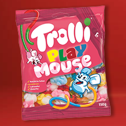 TROLLI PLAYMOUSE BAGS 22X100G